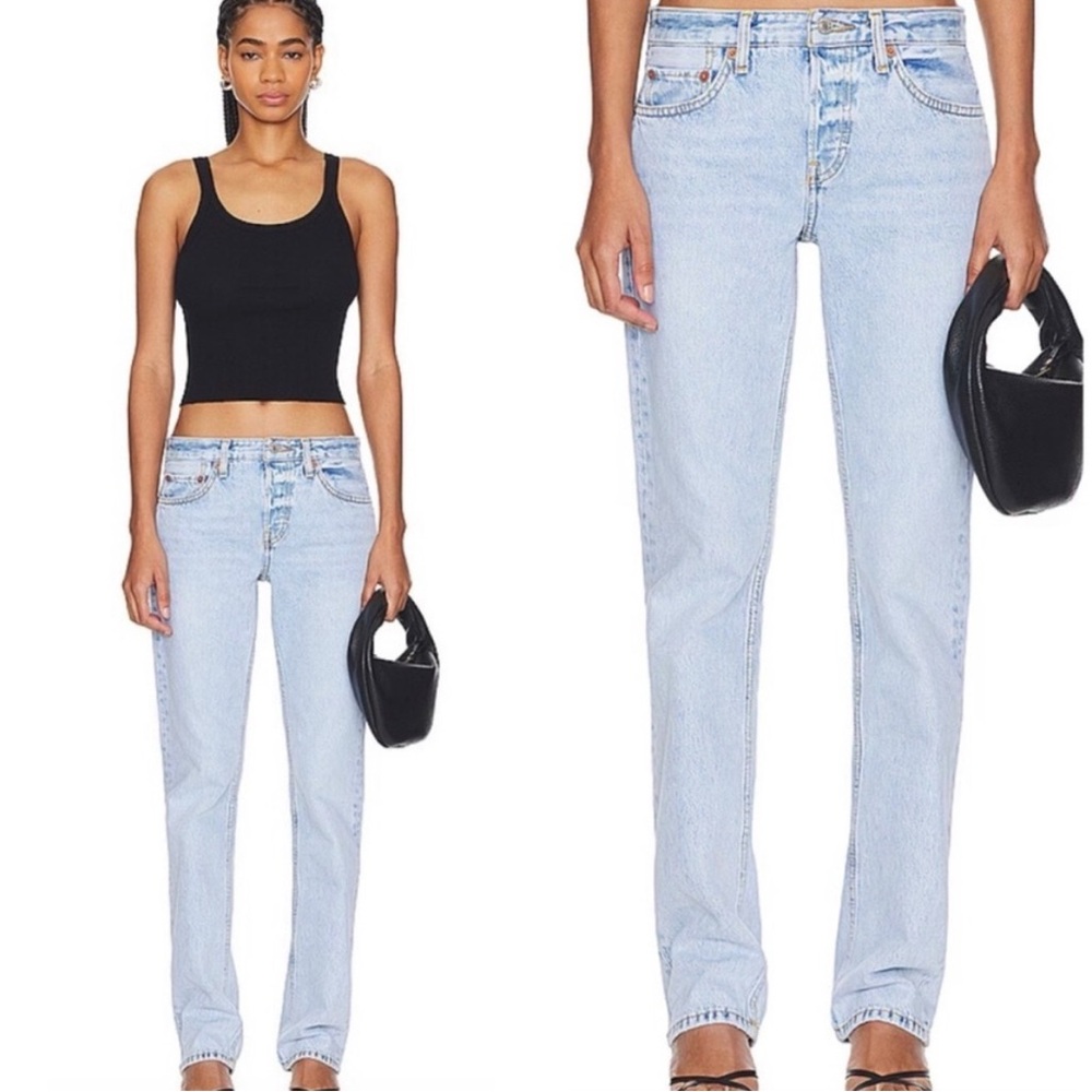 Re/Done X Pam Anderson The Anderson Jean in Maliblue Size 31